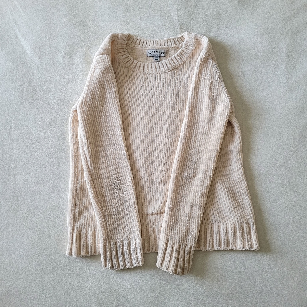 Super soft cream knitted sweater